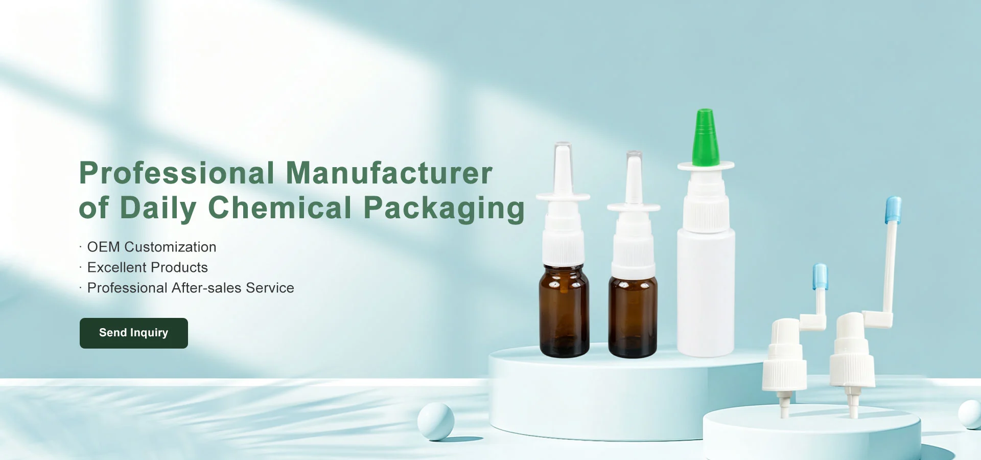 Fabricante profesional de envases químicos diarios