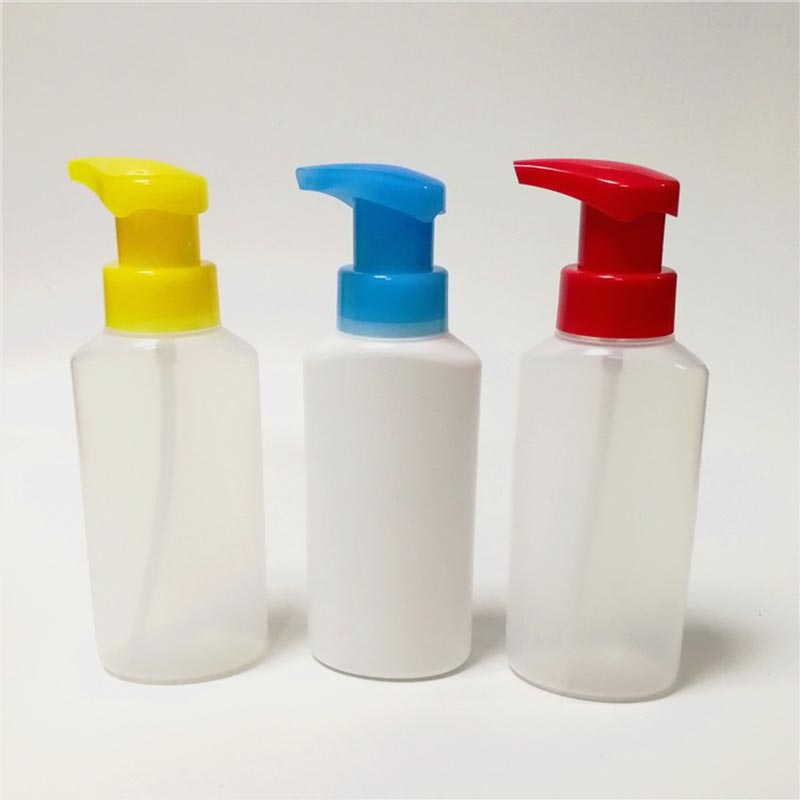 Bomba de espuma específica para el cuidado del cabello