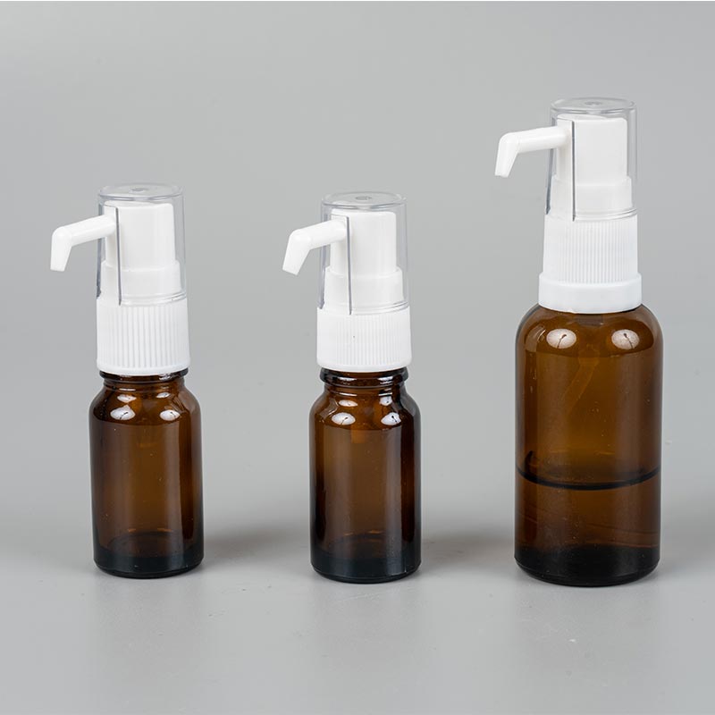 Botella de vidrio de aceite