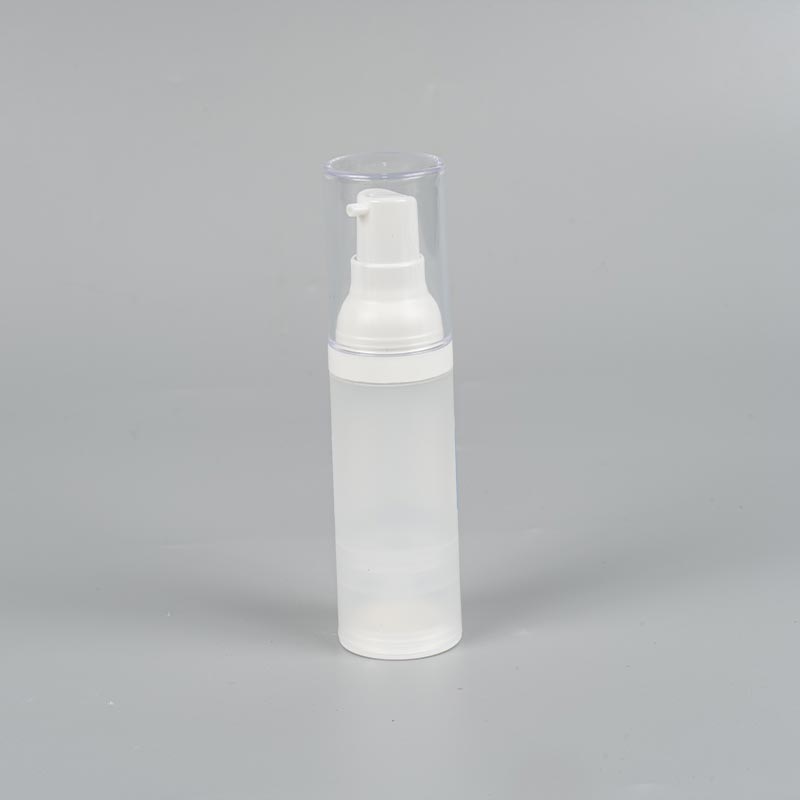 Botella redonda sin aire